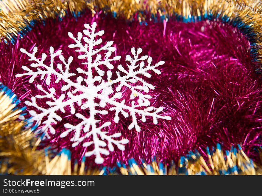 Colorful christmas decoration