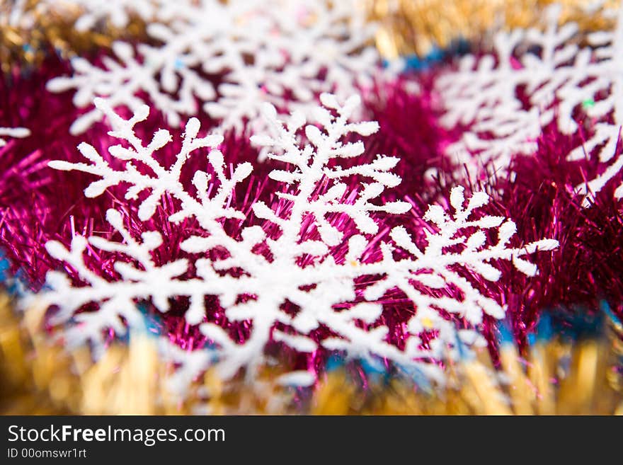 Colorful christmas decoration