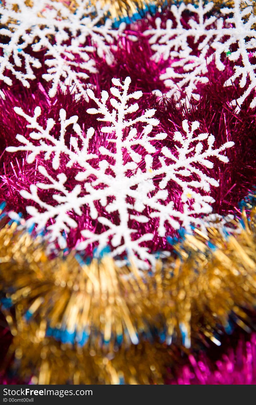 Colorful christmas decoration