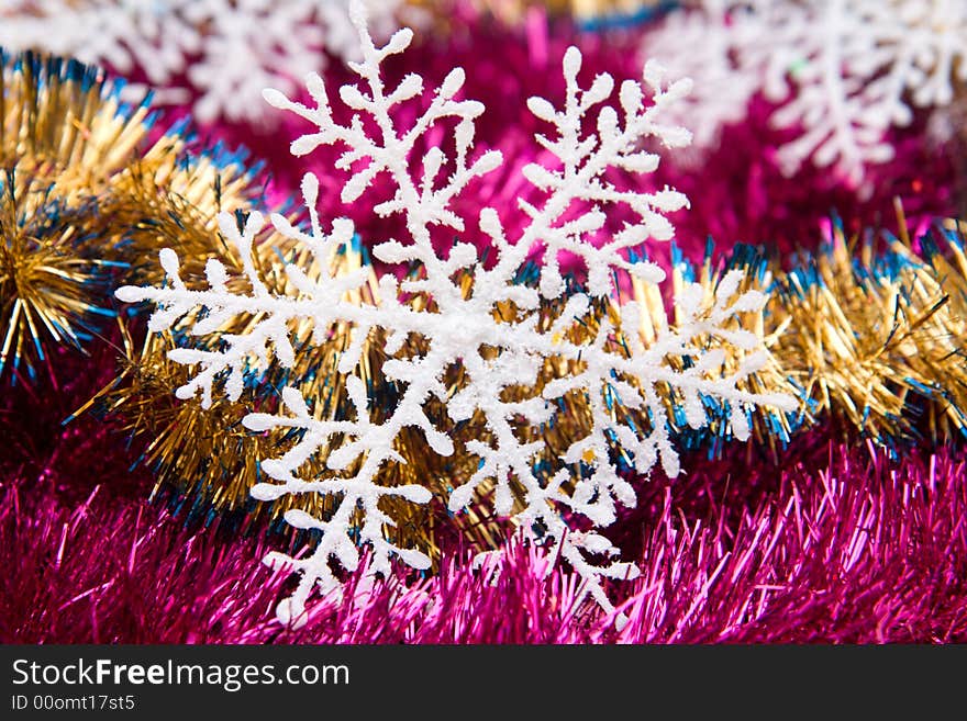 Colorful christmas decoration