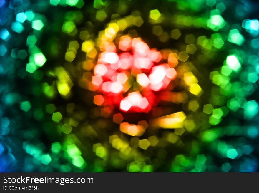 Abstract background of colorful defocused lens flares. Abstract background of colorful defocused lens flares