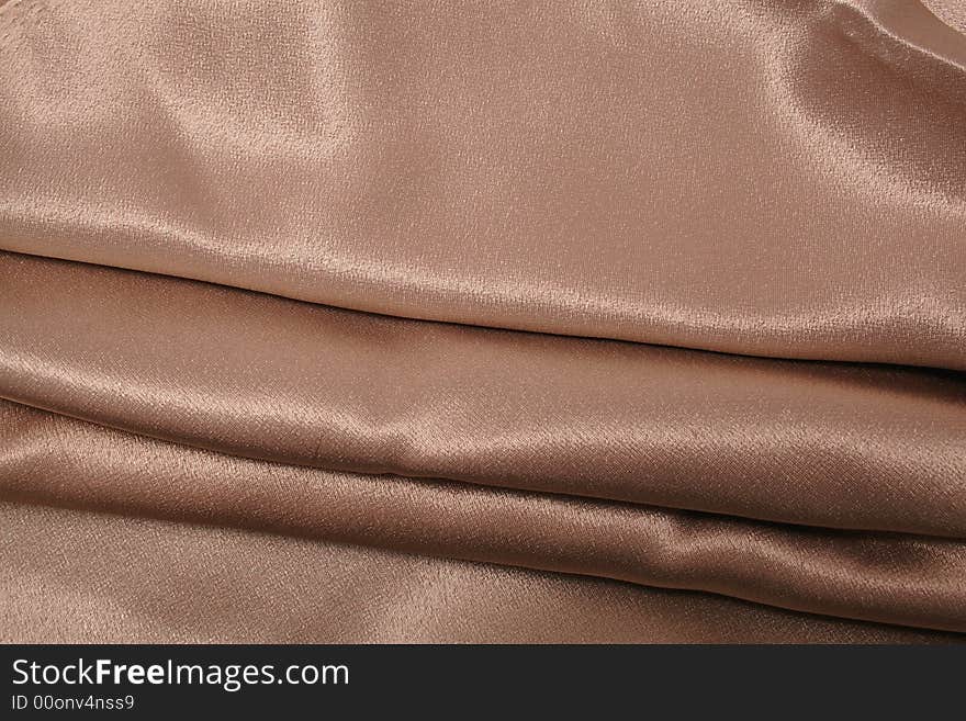 Silk satine cappuccino background, material