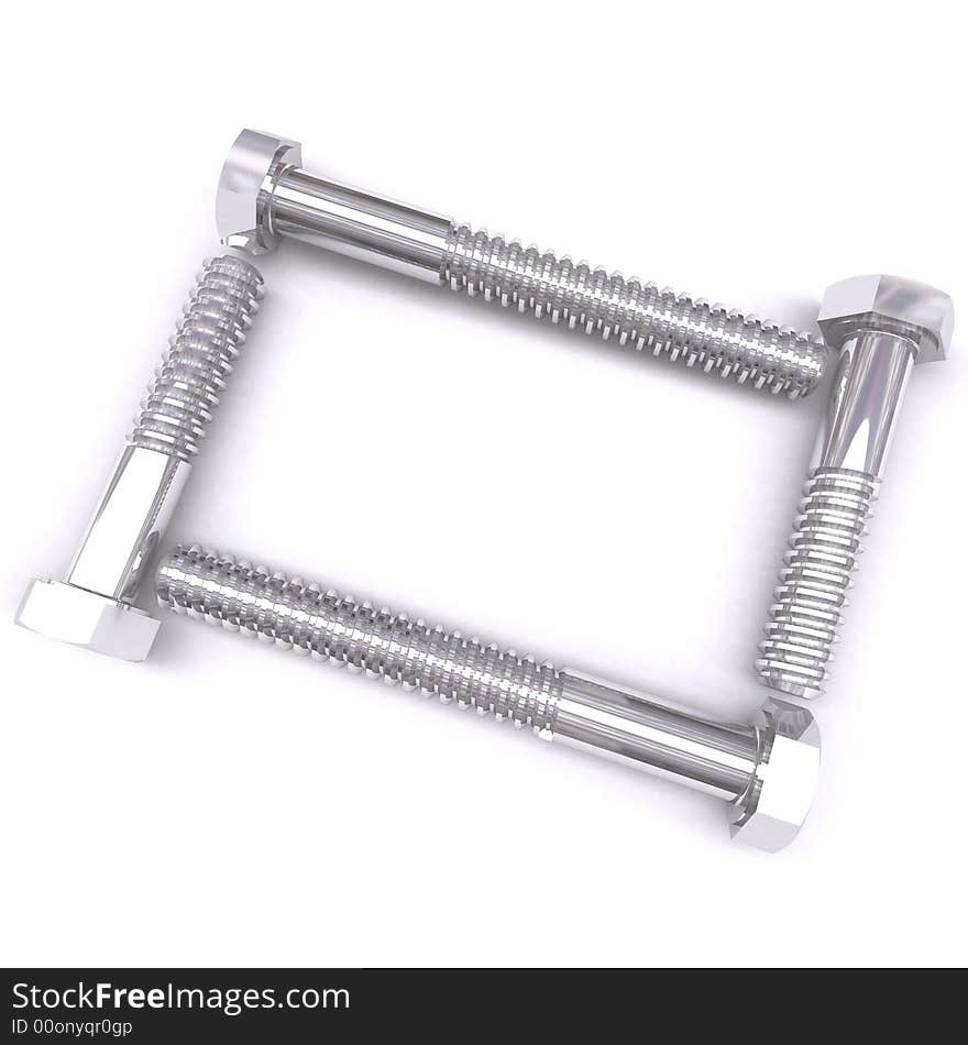 3d screws frame