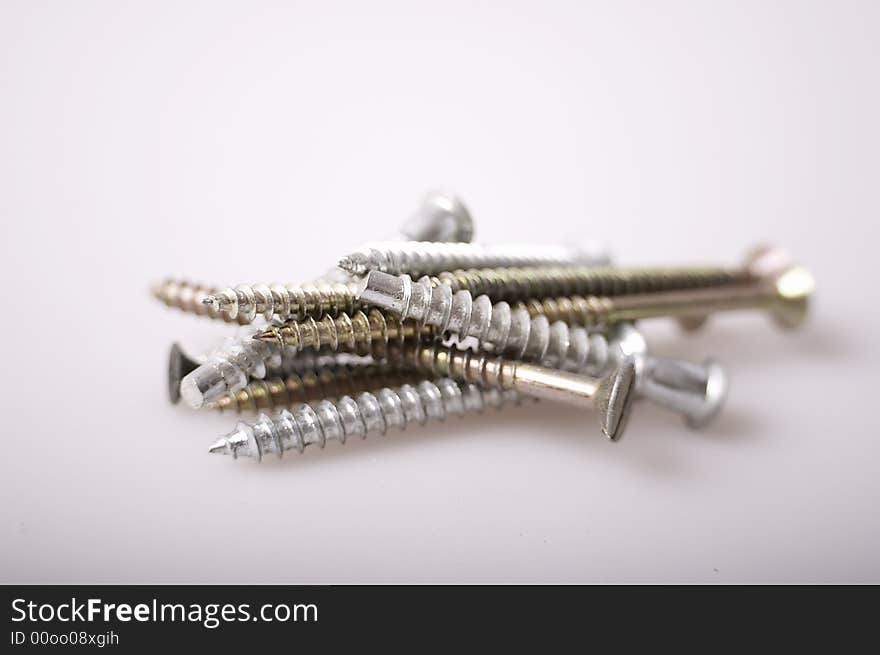 Silver screws