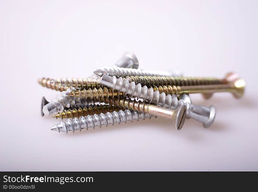 Silver screws