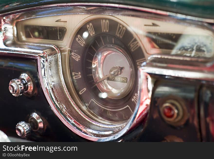 Vintage Car Interior