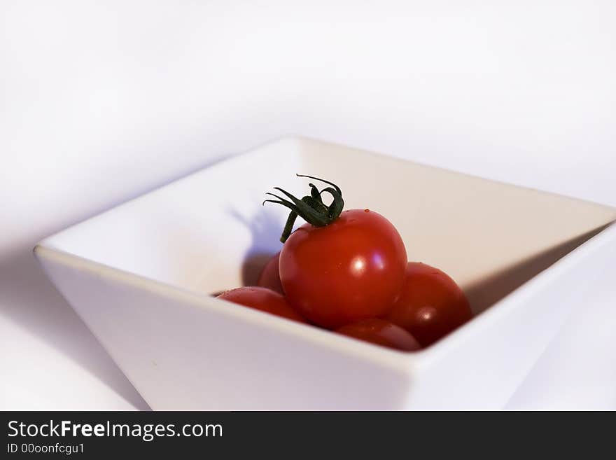 Tomatoes In A Bowl