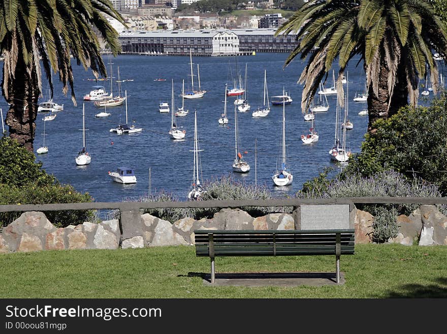 Sydney Harbour View On A Sunny Summer Day, Australia