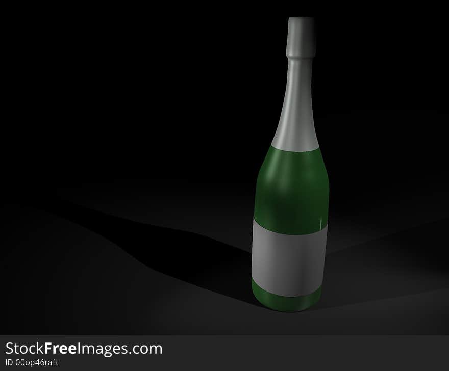 A Bottle Of Champagne