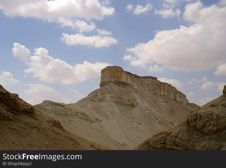 Arava Desert - Dead Landscape, Stone And Sand