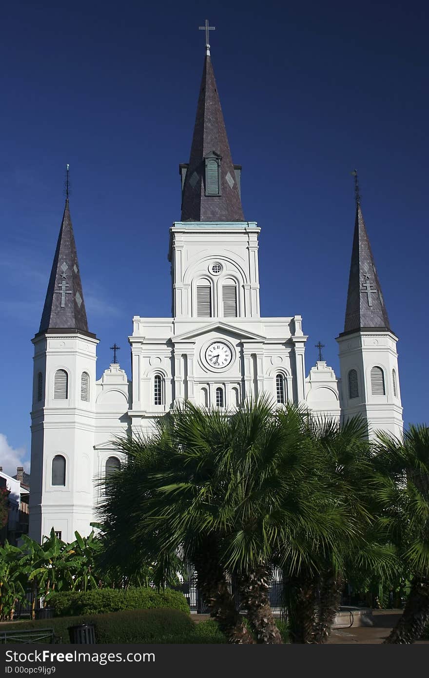 New orleans pictures in all its most interesting sides. The cathedral. New orleans pictures in all its most interesting sides. The cathedral