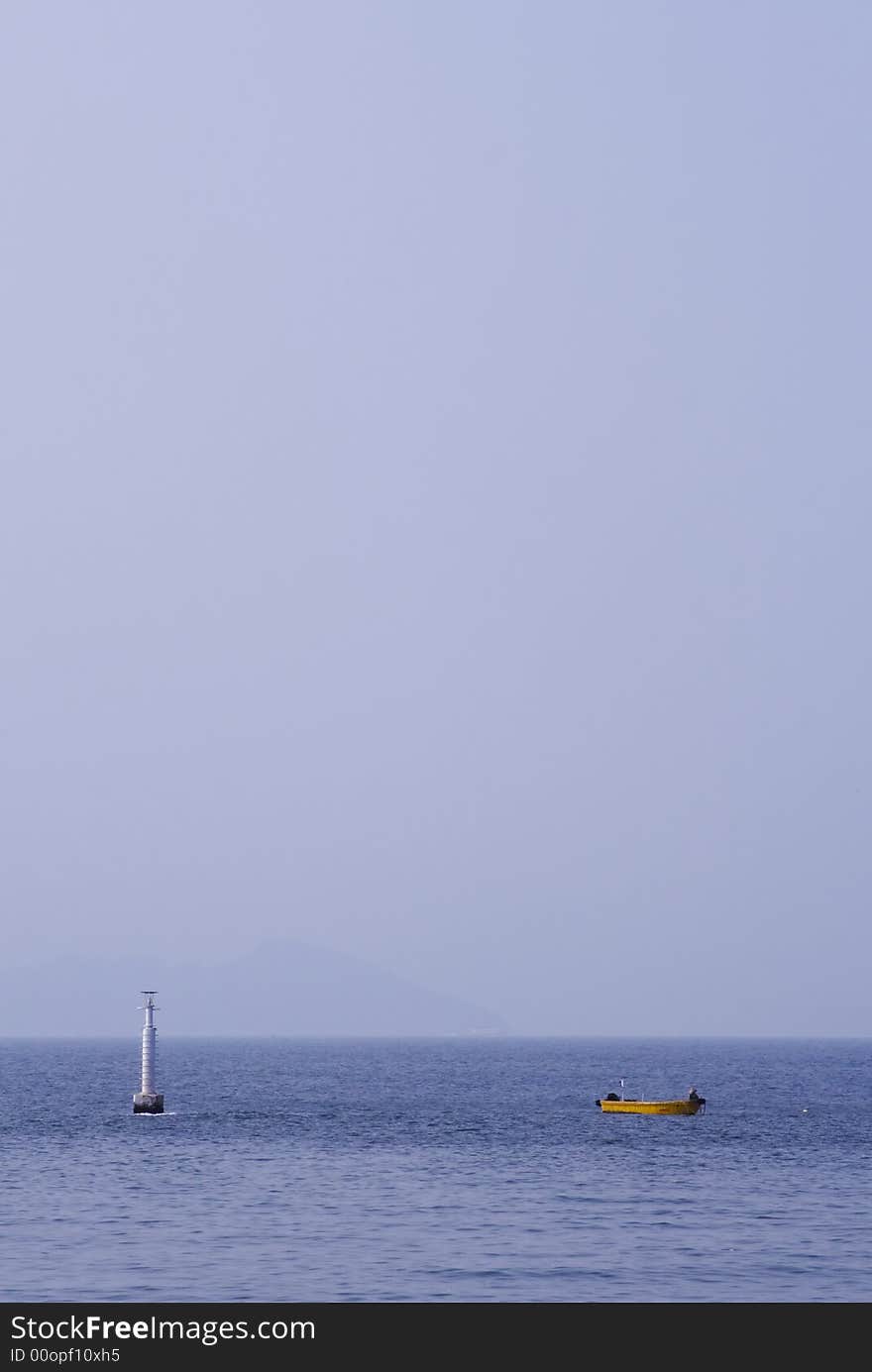 Shot at Yung Shue Wan (Banyan Bay) Ferry Pier, Lamma Island , HK. Shot at Yung Shue Wan (Banyan Bay) Ferry Pier, Lamma Island , HK