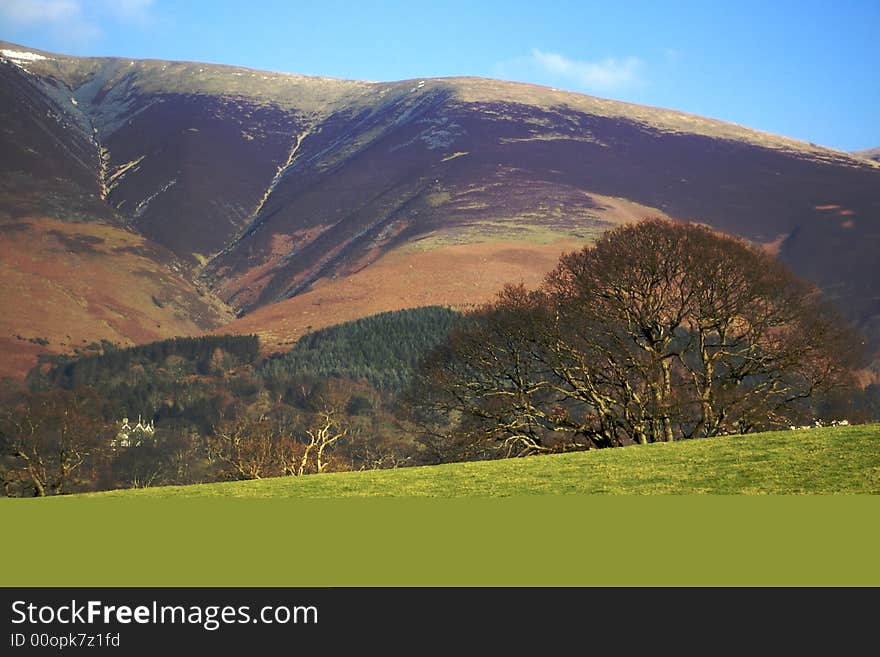 The Lake District on a Winter's day. The Lake District on a Winter's day.