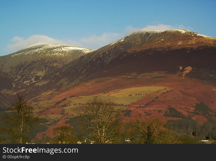 The Lake District on a Winter's day. The Lake District on a Winter's day.