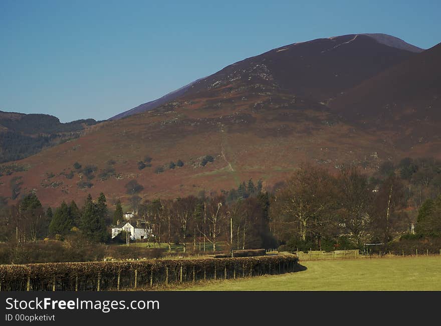 The Lake District on a Winter's day. The Lake District on a Winter's day.