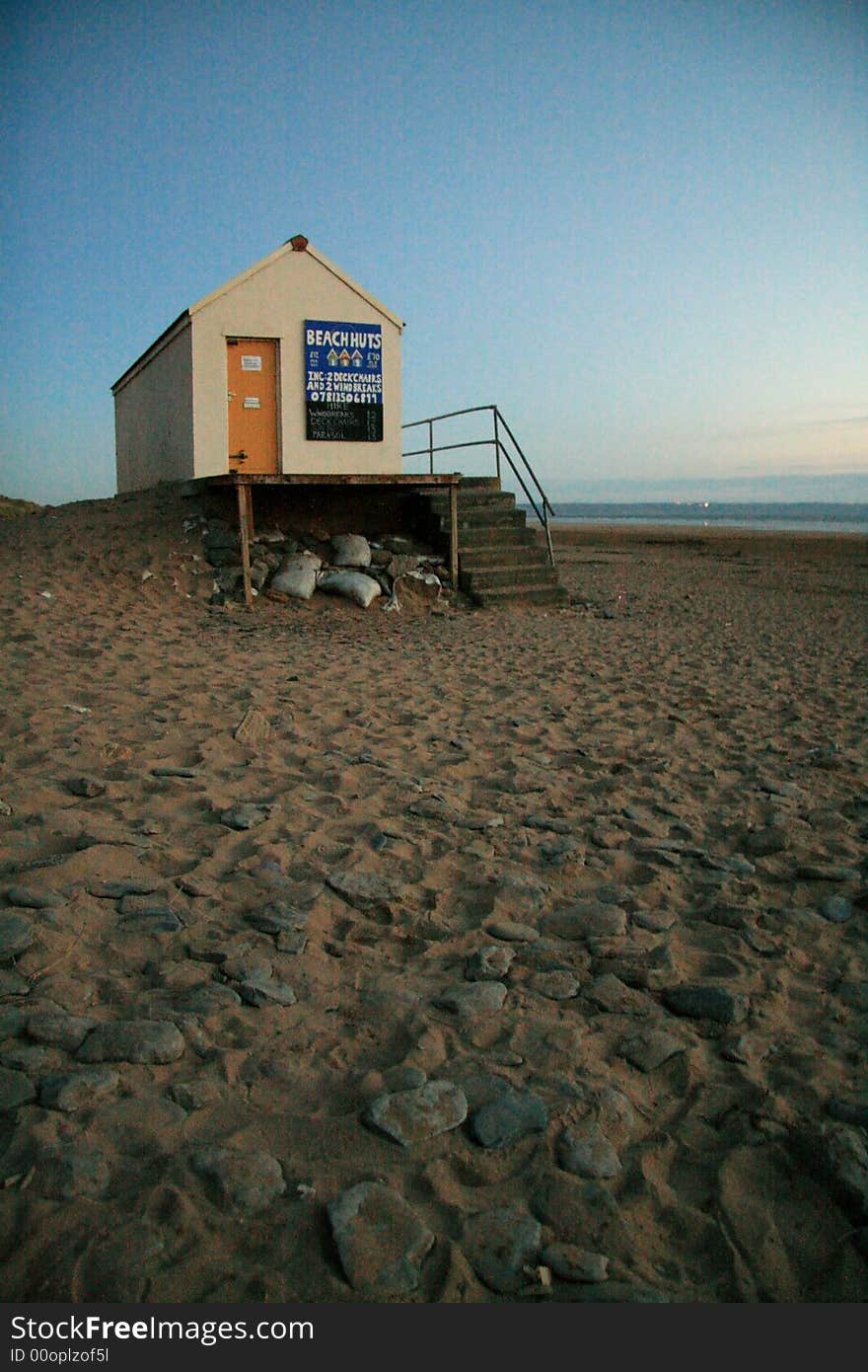 Beach hut