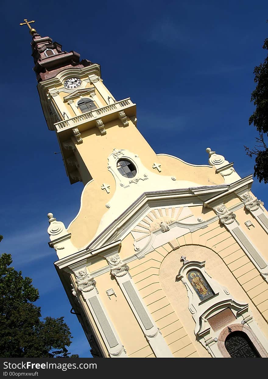 Old orthodox church from Vojvodina, Serbia