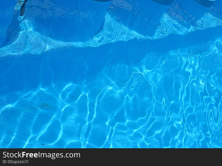 Pool view with round pool shapes