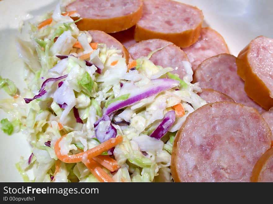 Sausage Slaw2