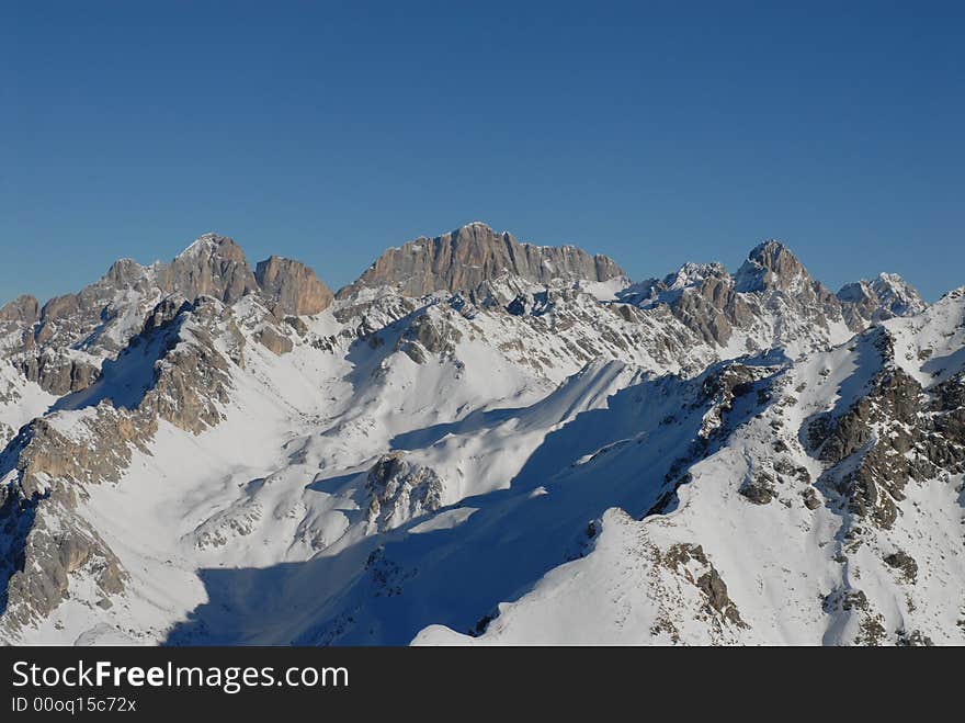 Marmolada from the air