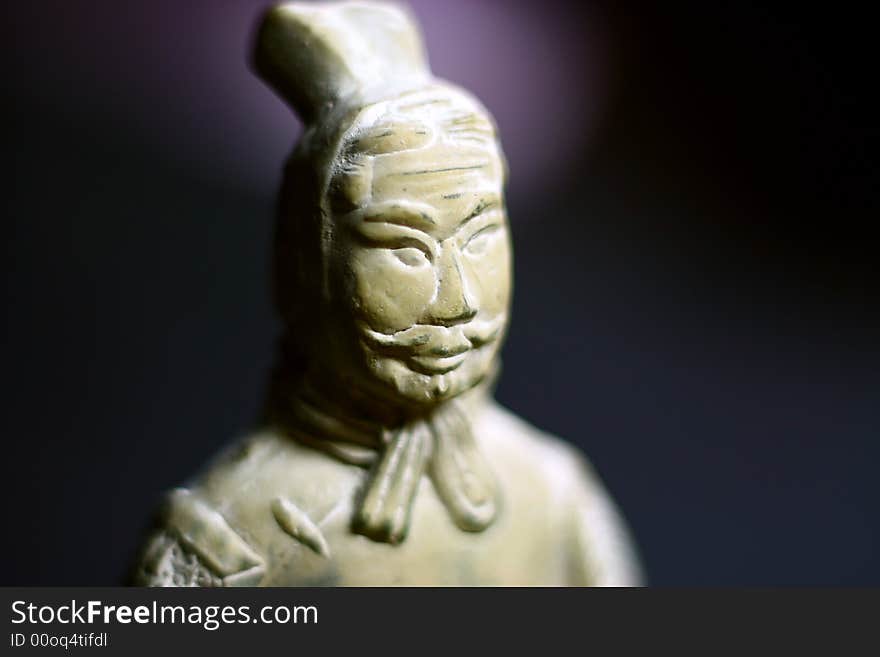 Soldier model of qin dynasty