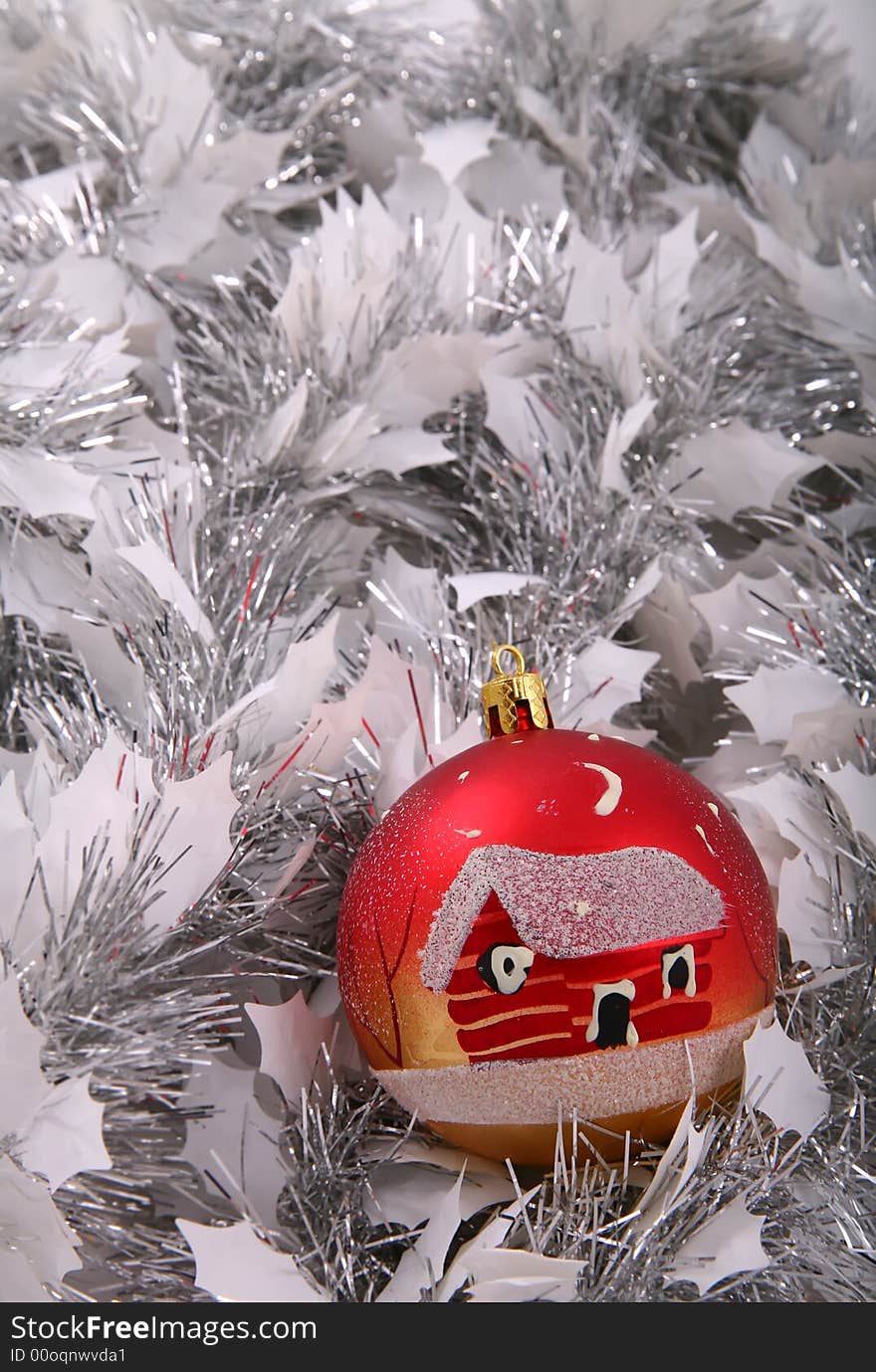 Christmas decoration background, ball, celebrate, celebration, christmas, decoration, decorative, detail, festive, festivity, ornamental, ornaments, postcard, red, season, seasonal, silver, symbol, tradition, traditional, white, xmas