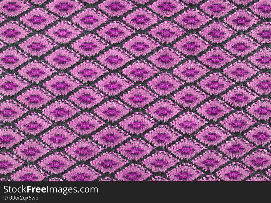 Pink fabric material texture with rhombs. Pink fabric material texture with rhombs