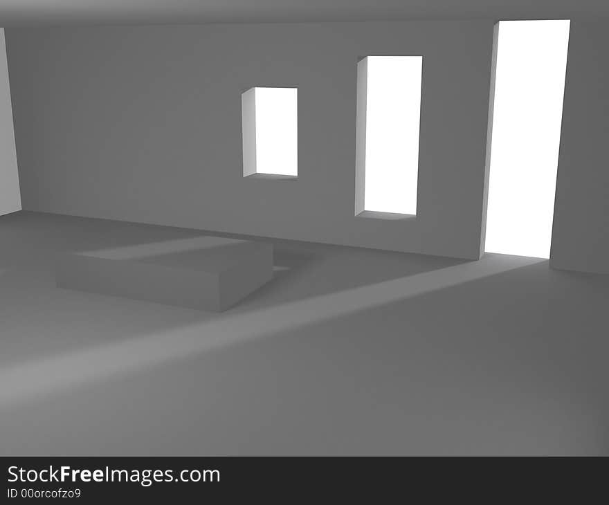 3d room