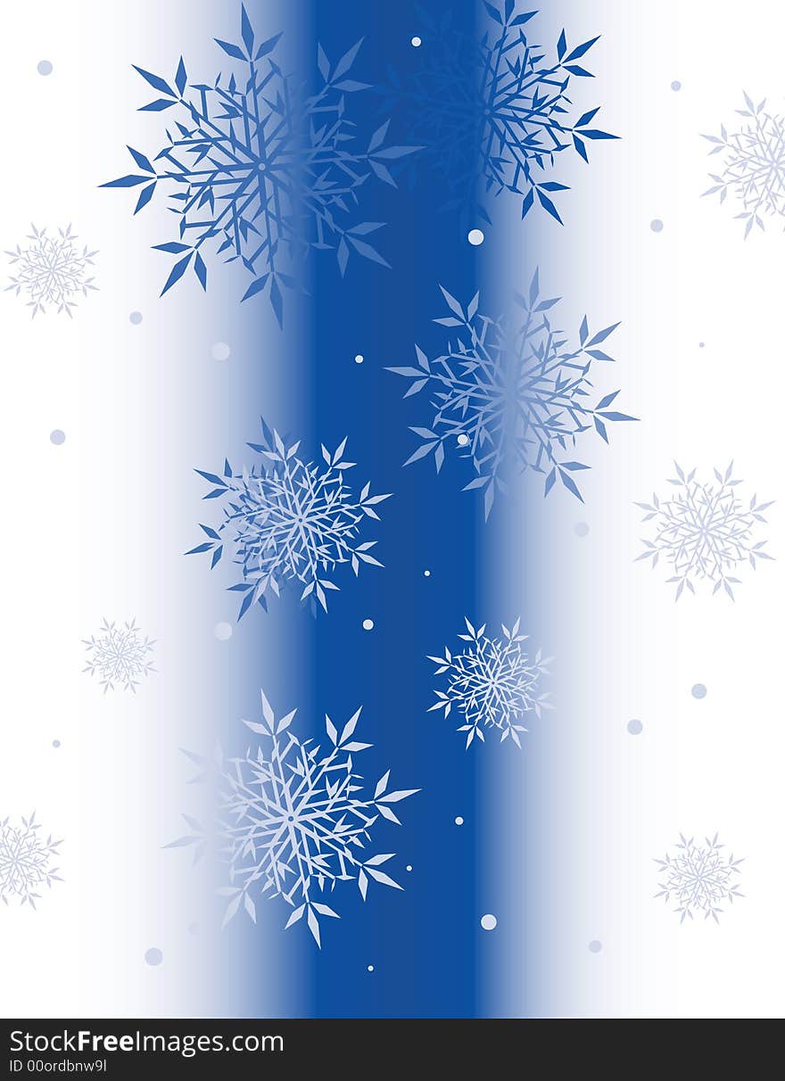 Abstract background with snowflakes. Vector. Abstract background with snowflakes. Vector.