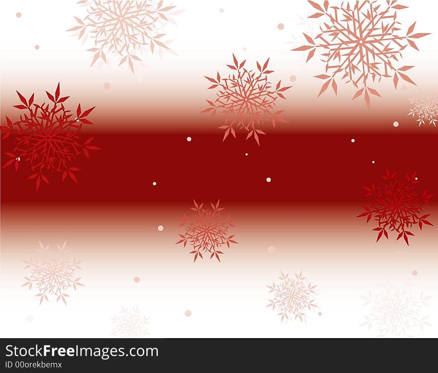 Abstract background with snowflakes. Vector. Abstract background with snowflakes. Vector.