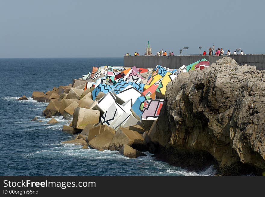 Breakwater - Spain