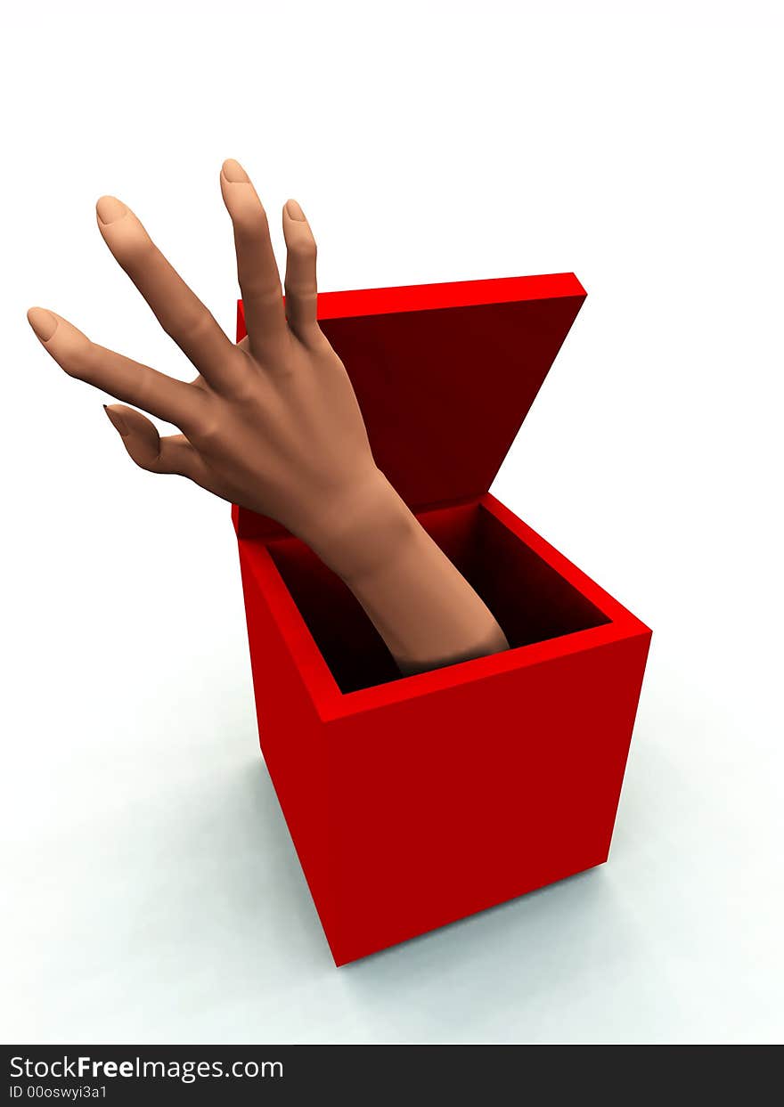 The Box With A Hand 2