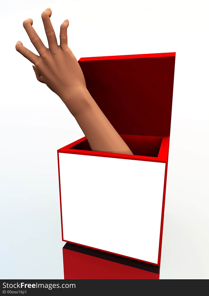 The Box With A Hand 4