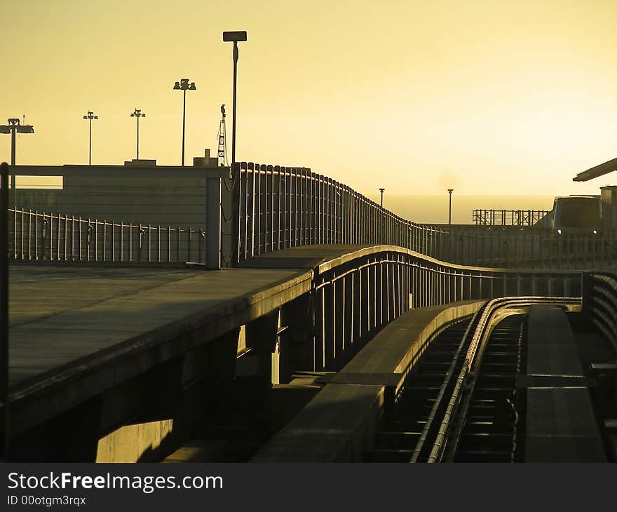 Sunrise at SFO