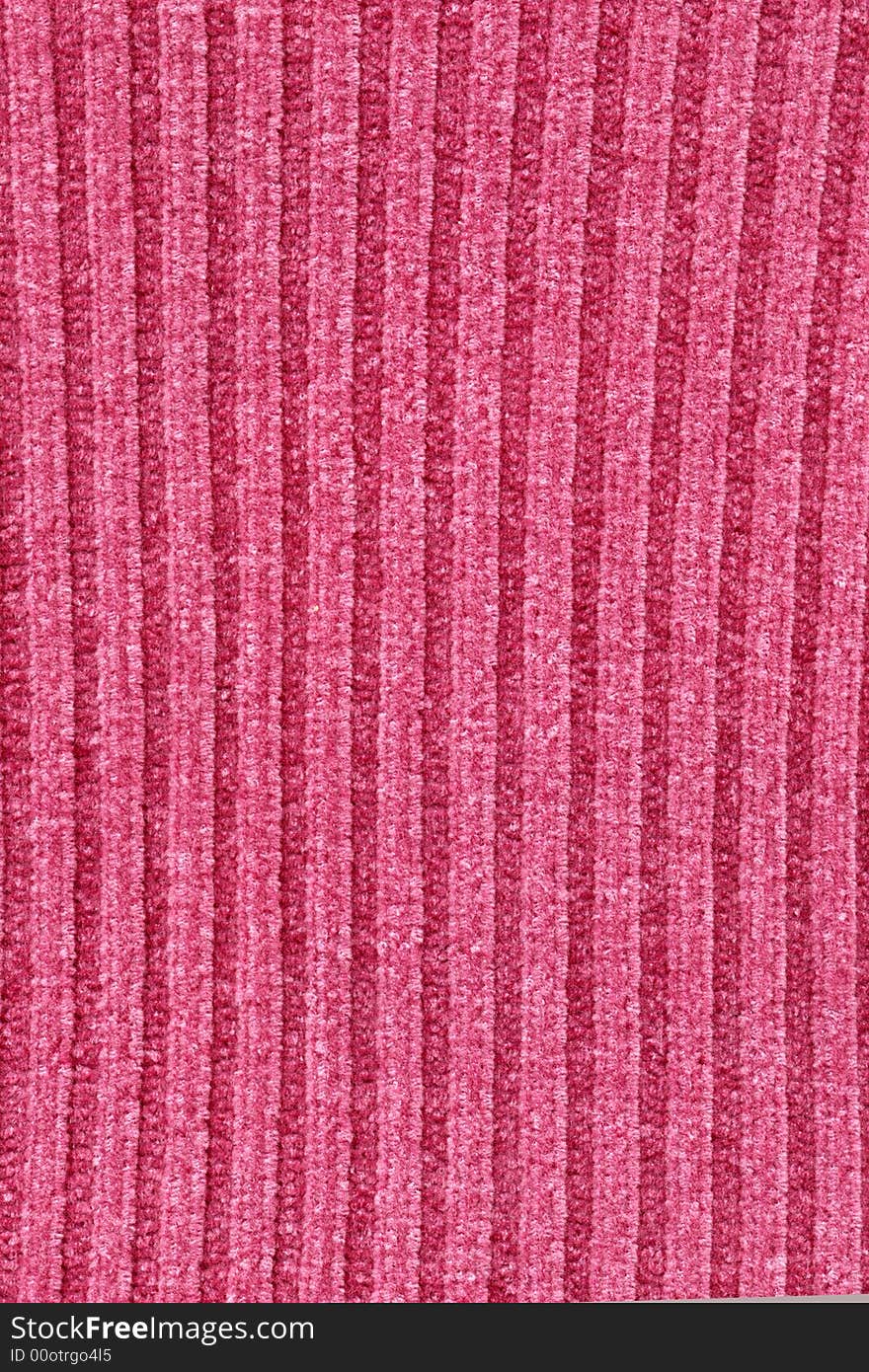 Red Wool cloth close up