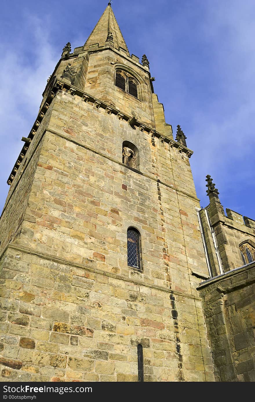 St. Mary's church, Masham, England. St. Mary's church, Masham, England