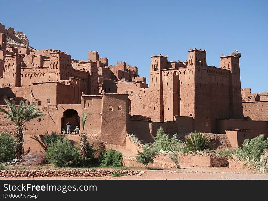 Famous Kasbah AÃ¯t Benhaddou