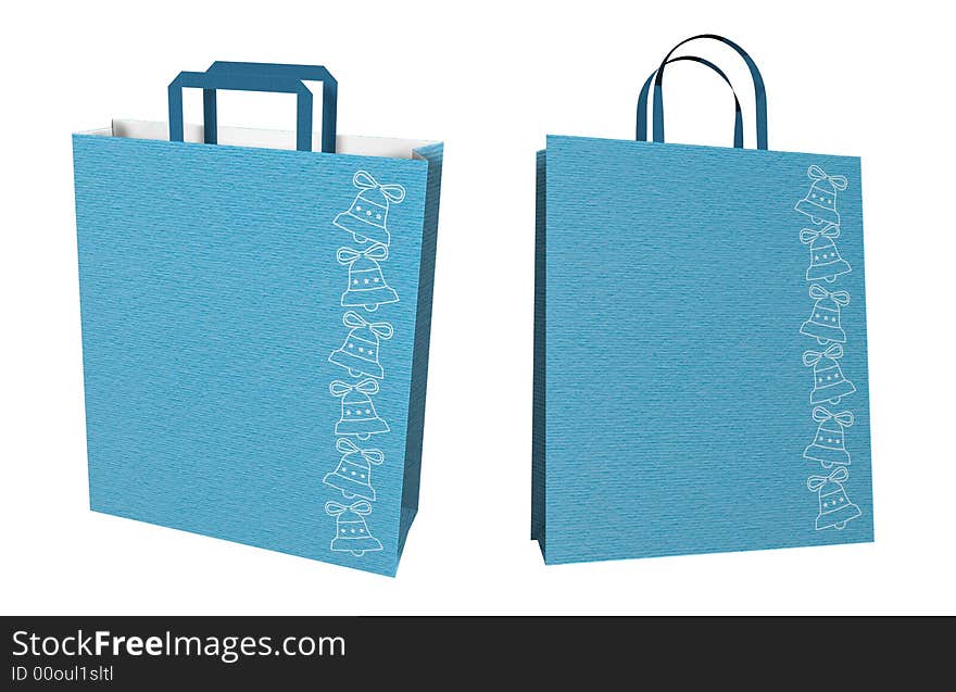 3d shopping bags