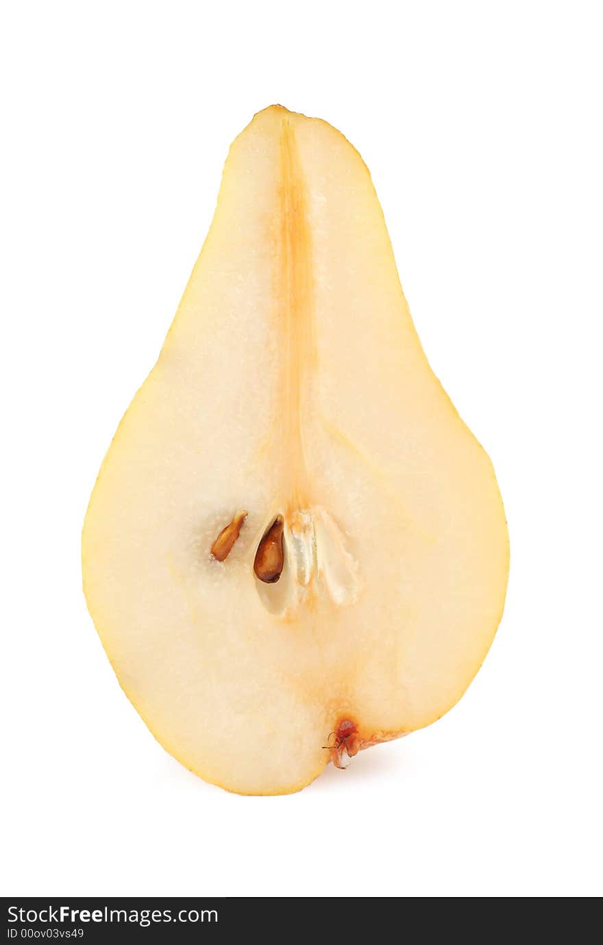 Slice of a pear