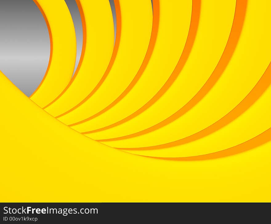 Bright orange and yellow radial background. Bright orange and yellow radial background