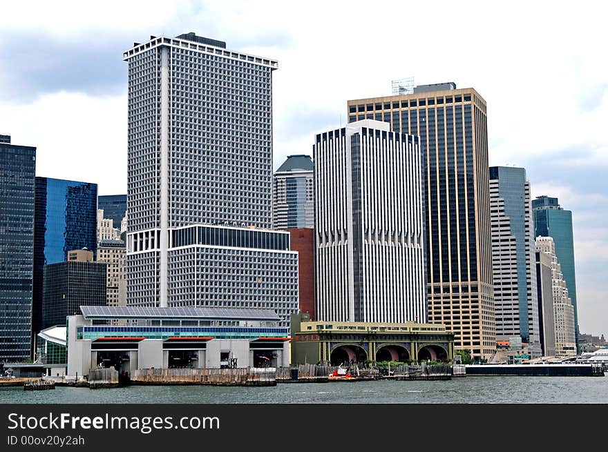 Manhattan  And The Pier 3