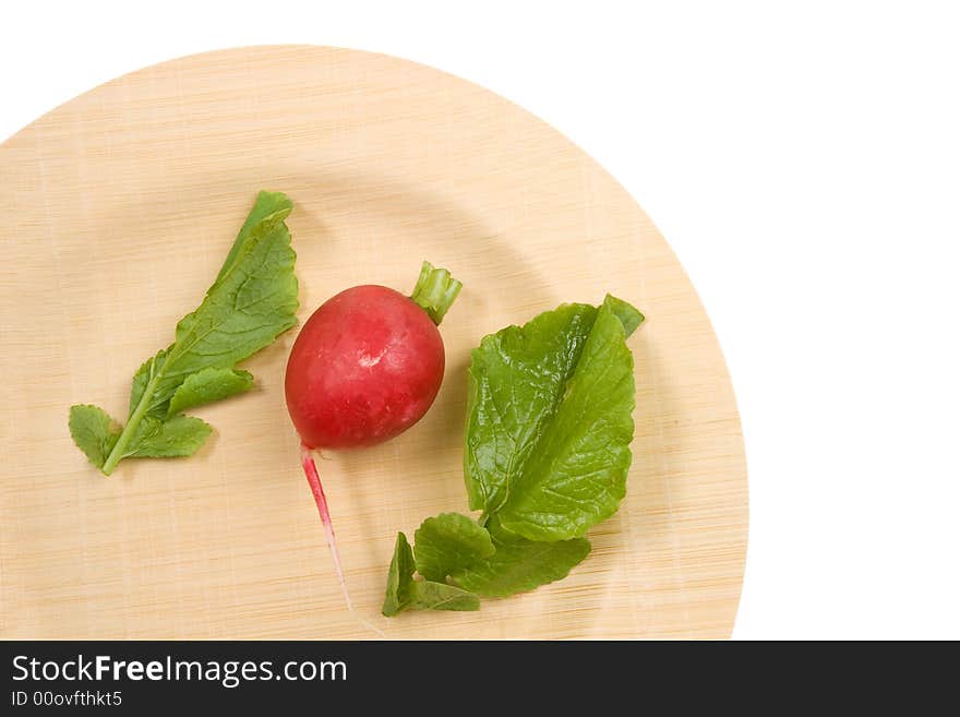 Radish On Bamboo