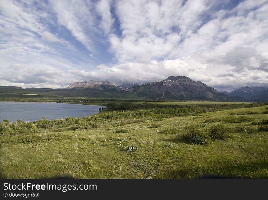 Waterton Lakes National Park as a storm moves in. Waterton Lakes National Park as a storm moves in.