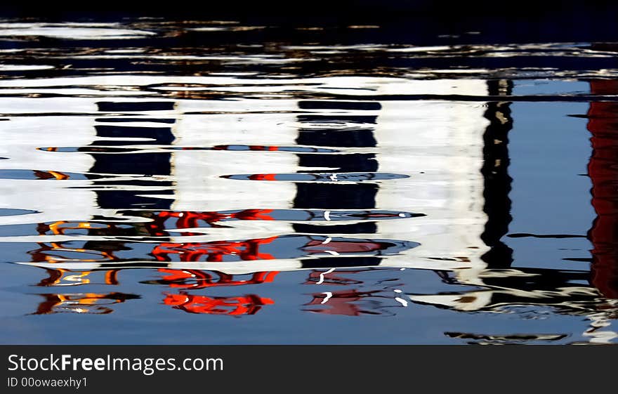 Water reflections, suitable to use it as water reflections background