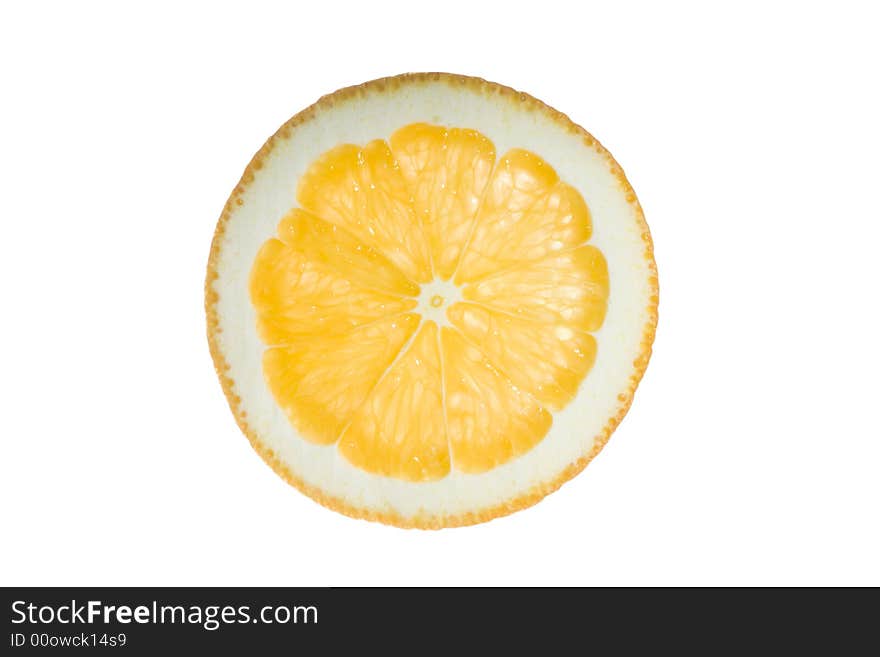 Close-up of an orange slice