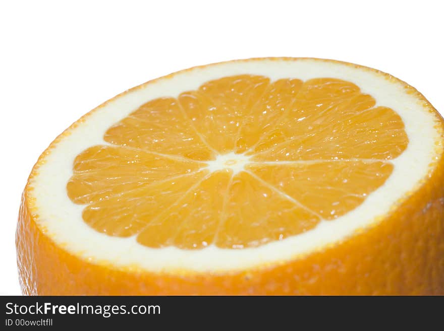 Close-up of an orange slice