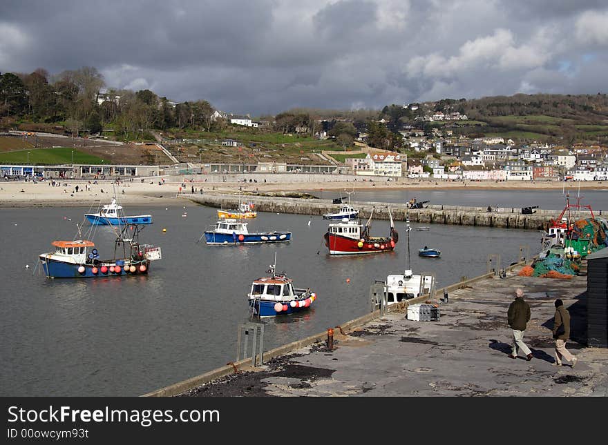 Lyme Regis Harbour