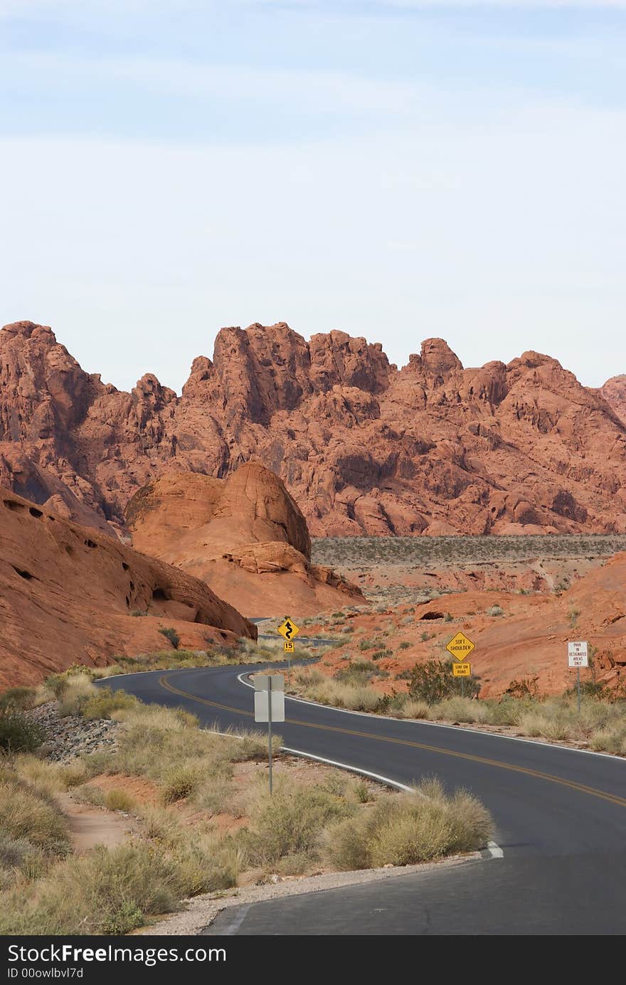 Empty road