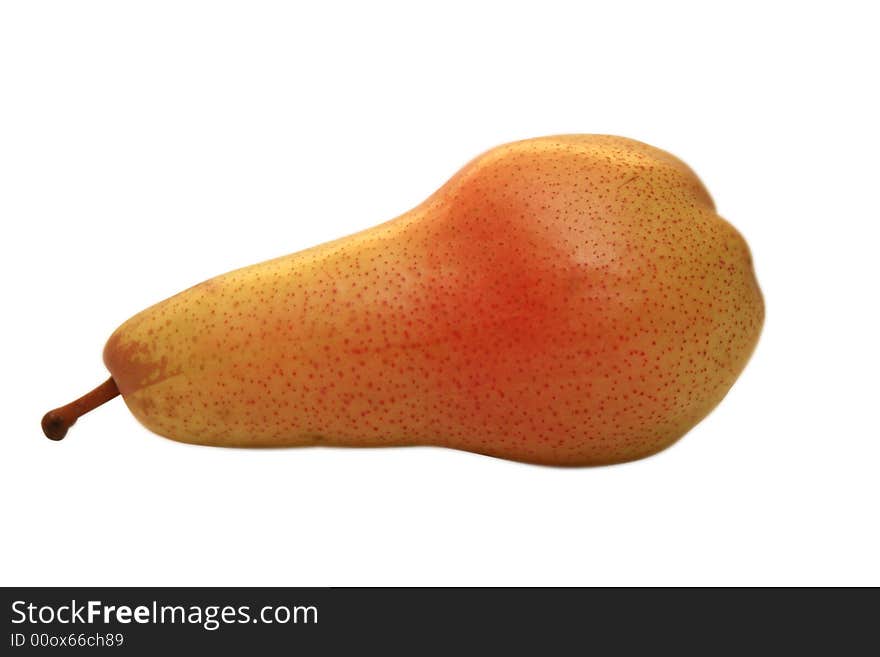 Pear. It is isolatet on the white background