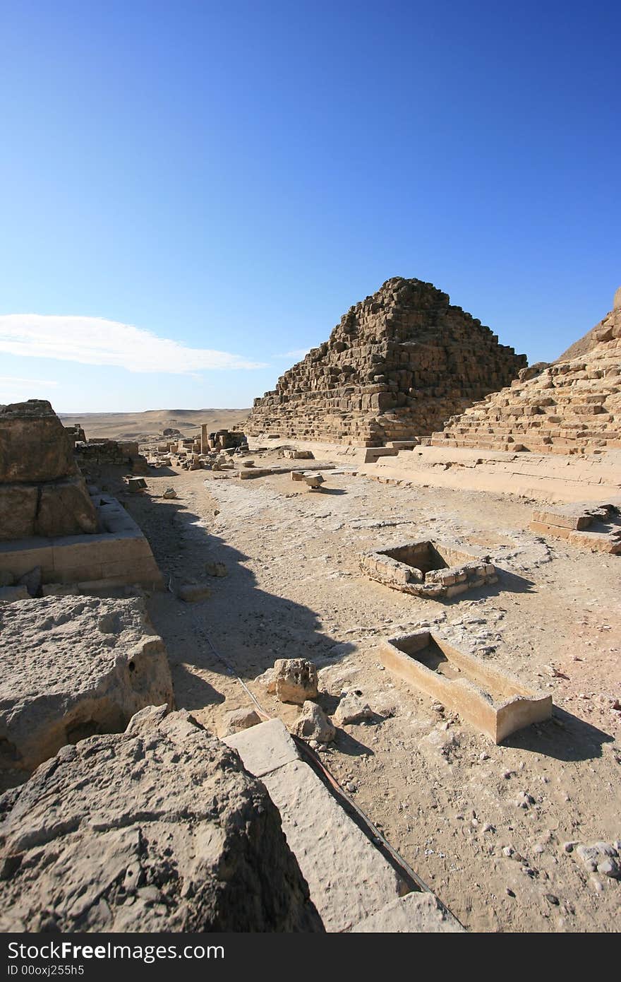 The Great Pyramid of Cheops  at Giza